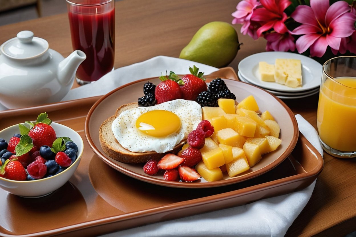 In-Villa Continental Breakfast